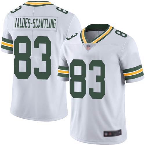 Green Bay Packers Limited White Men 83 Valdes-Scantling Marquez Road Jersey Nike NFL Vapor Untouchable